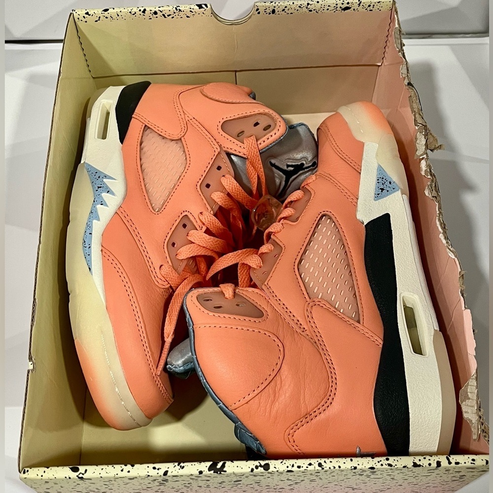 AIR JORDAN 5 RETRO DJ Khaled CRIMSON BLISS “We The Best”Sneakers-Unixes - Picture 16 of 17